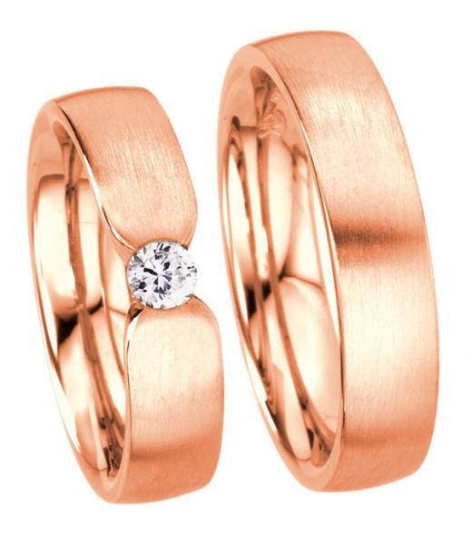 Kühnel Trauringe Rotgold 514026-5055