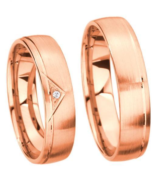 Kühnel Trauringe Rotgold 514159-5050
