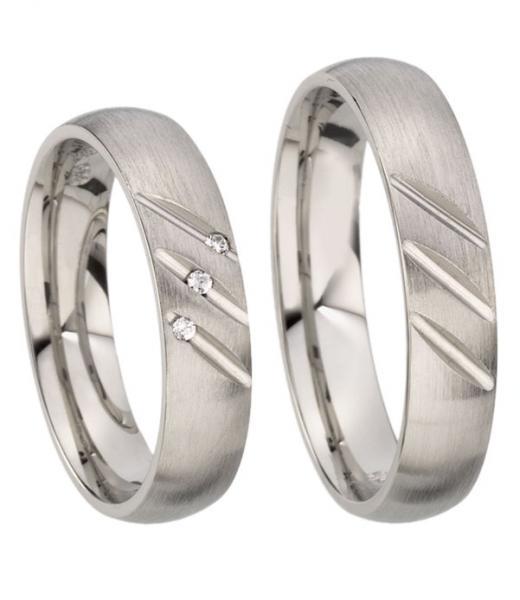 Kühnel Trauringe Weissgold 514180-6250