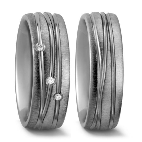 Titan Factory Trauringe 52291/008/003/2000 + 52291/008/000/2000