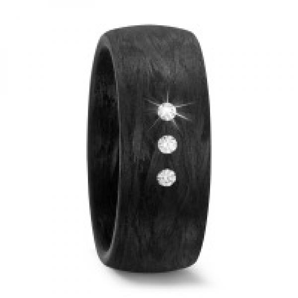 Titan Factory Trauringe Carbon 59289/002/003/N000 + 59289/002/000/N000