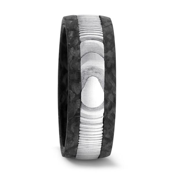 Titan Factory Trauringe Carbon 52541/002/002/TN00 +52541/002/000/TN00