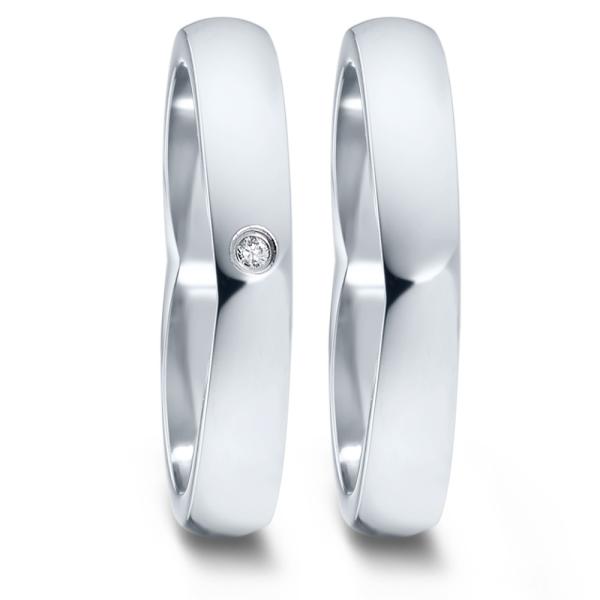 TeNo Trauringe Edelstahl 582111+582099