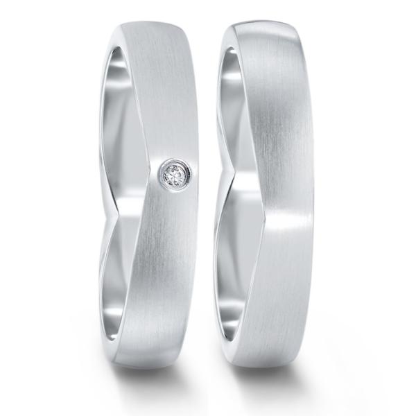 TeNo Trauringe Edelstahl 582112+582100