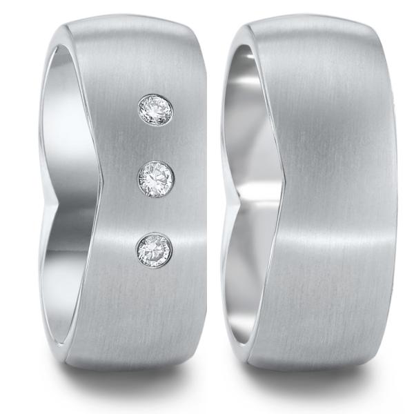 TeNo Trauringe Edelstahl 582108+583031