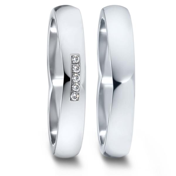 TeNo Trauringe Edelstahl 582099+583034