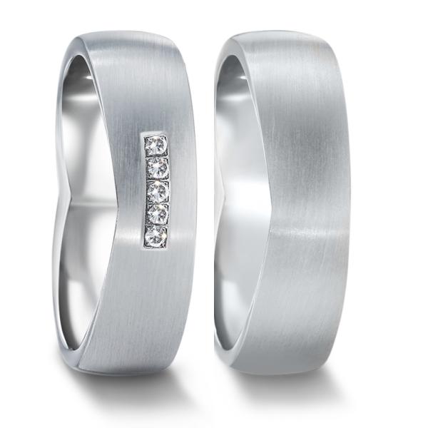 TeNo Trauringe Edelstahl 582104+583039