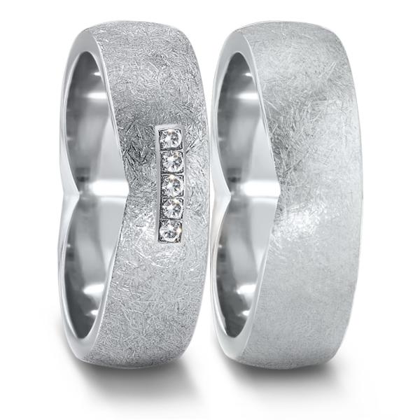 TeNo Trauringe Edelstahl 583041+582106