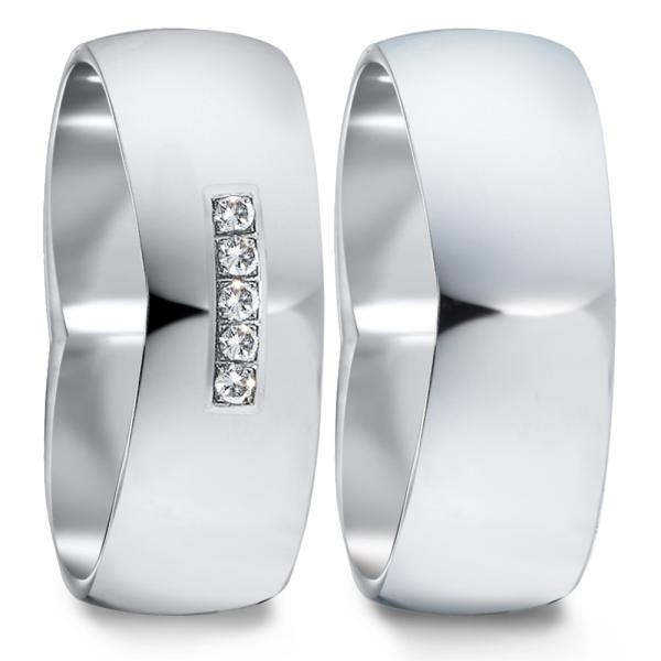 TeNo Trauringe Edelstahl 582107+583042