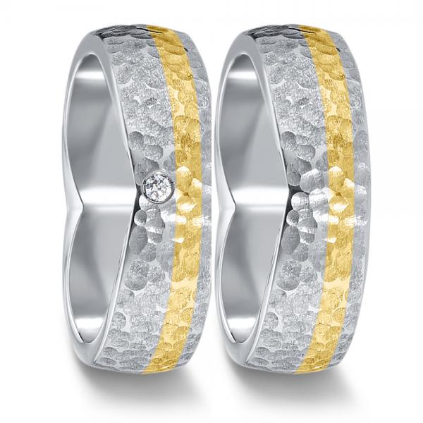 TeNo Trauringe Edelstahl 583072+583080