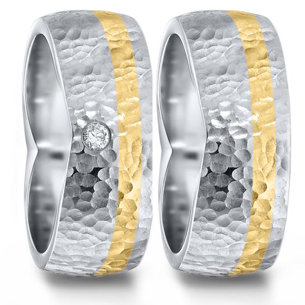 TeNo Trauringe Edelstahl 583076+583084