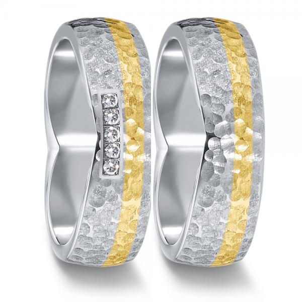 TeNo Trauringe Edelstahl 583072+583088