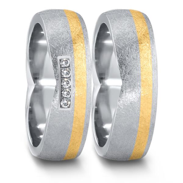 TeNo Trauringe Edelstahl 583073+583089