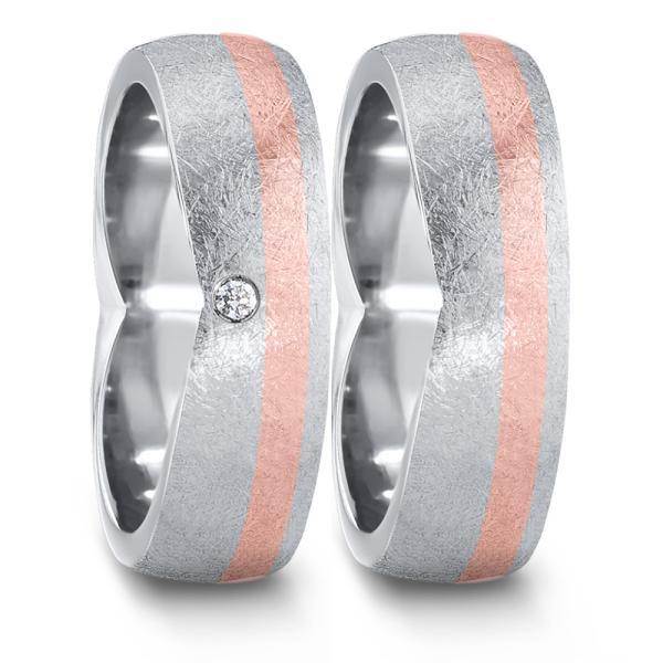 TeNo Trauringe Edelstahl 583105+583097