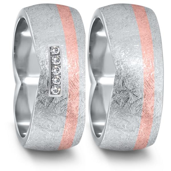 TeNo Trauringe Edelstahl 583101+583117