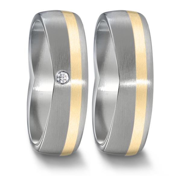 TeNo Trauringe Titan 583195+583203