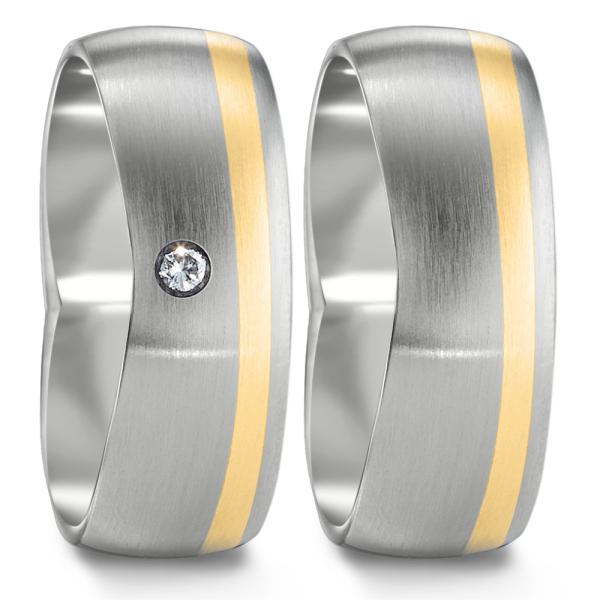 TeNo Trauringe Titan 583199+583207