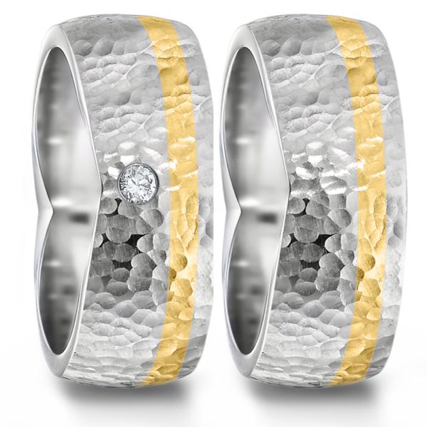 TeNo Trauringe Titan 583200+583208