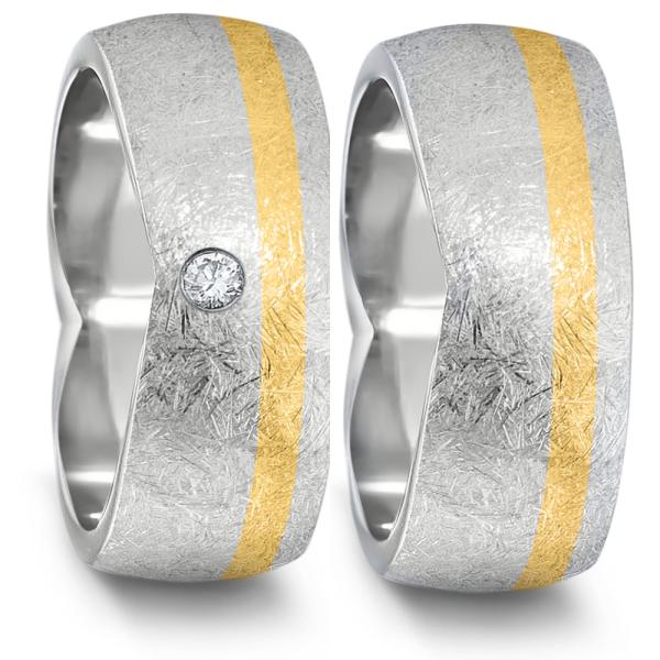 TeNo Trauringe Titan 583201+583209