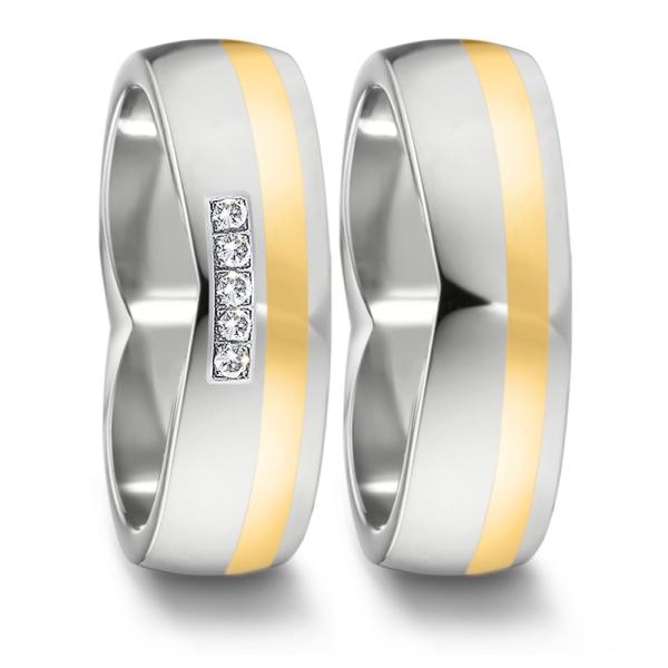 TeNo Trauringe Titan 583194+583210