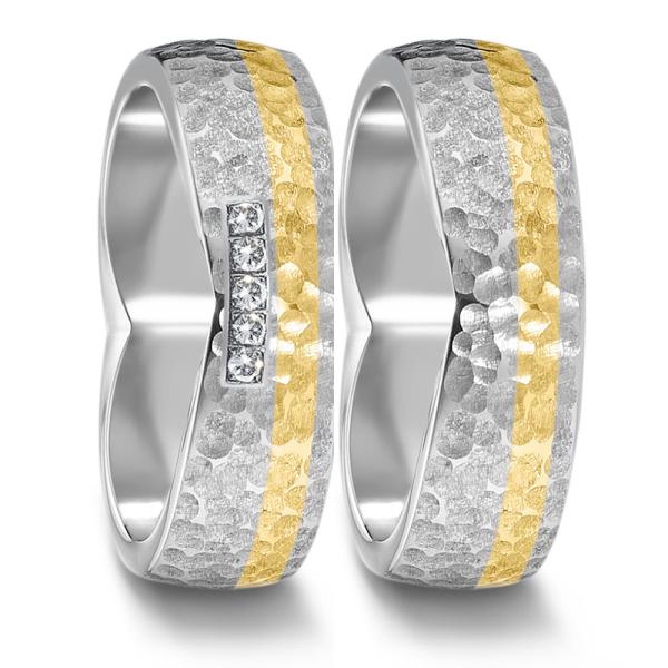 TeNo Trauringe Titan 583196+583212