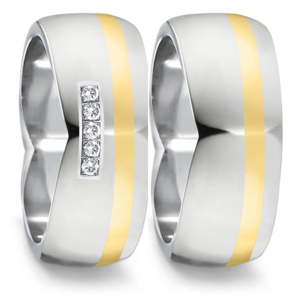 TeNo Trauringe Titan 583198+583214