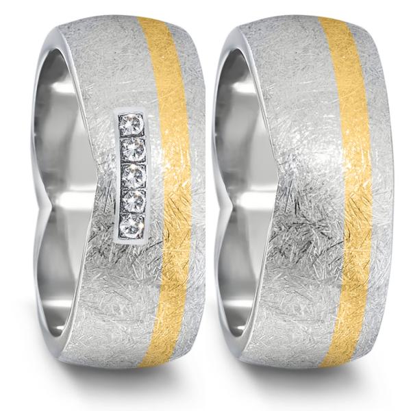 TeNo Trauringe Titan 583201+583217