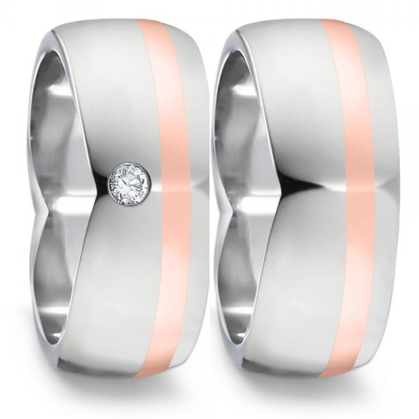 TeNo Trauringe Titan 583222+583230