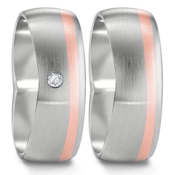 TeNo Trauringe Titan 583223+583231