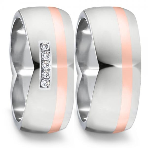 TeNo Trauringe Titan 583238+583222