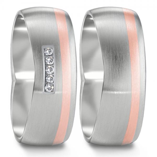 TeNo Trauringe Titan 583223+583239