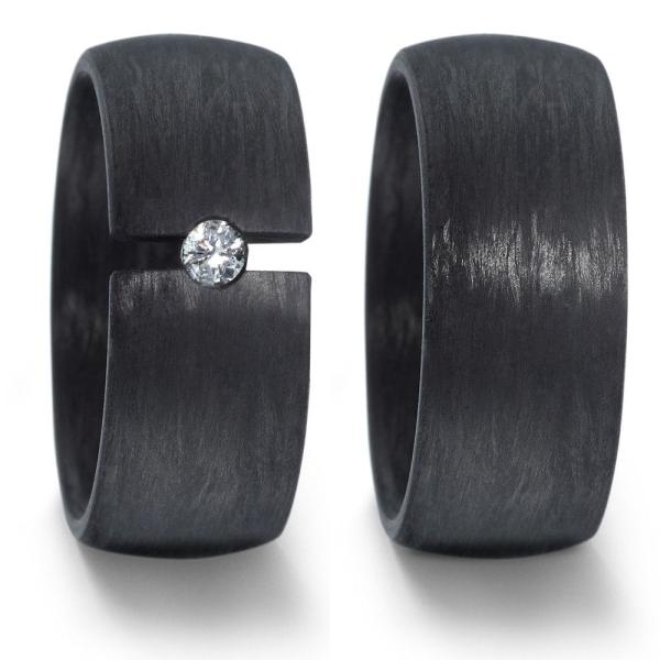 Titan Factory Trauringe Carbon 59624/002/010/N000 +  59624/002/000/N000