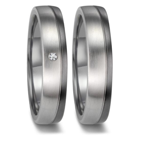 TeNo Trauringe Tantal 603079 + 603078