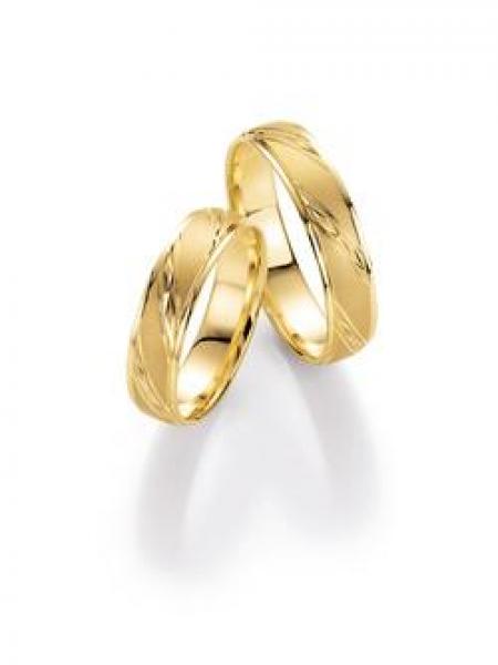 Nowotny-Collection Ruesch Trauringe Gelbgold 66/20290 + 66/20290