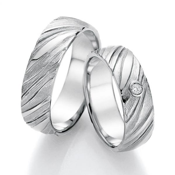 Nowotny-Collection Ruesch Trauringe Gelbgold 66/52030-061 + 66/52040-061