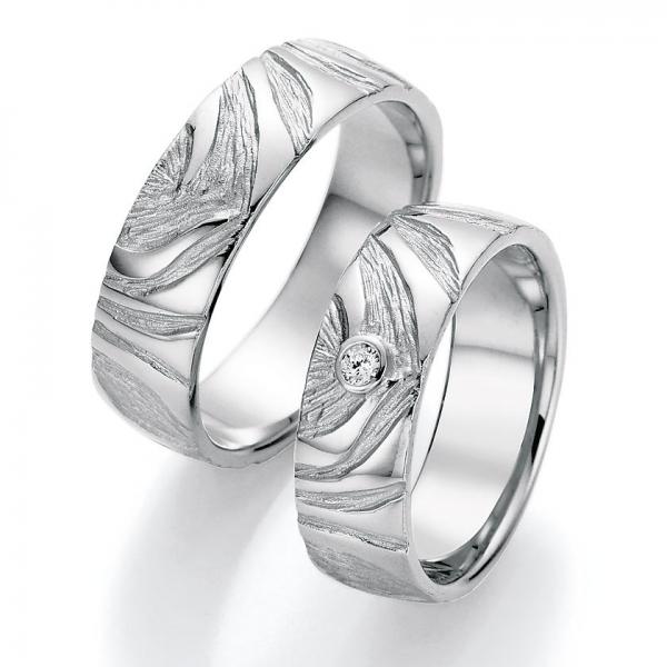 Nowotny-Collection Ruesch Trauringe Gelbgold 66/52170-063 + 66/52180-063