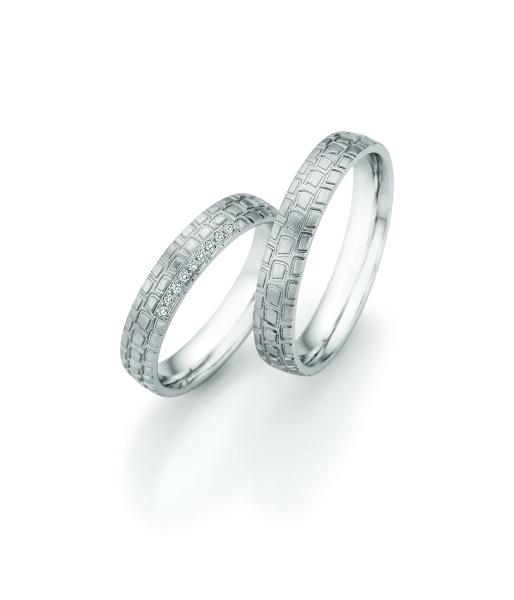 Nowotny-Collection Ruesch Trauringe Gelbgold 66 / 77090 + 66 / 77100