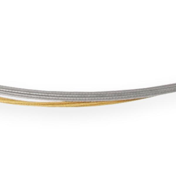 Halskette Drahtseil bicolor DS10bi von Ernstes Design