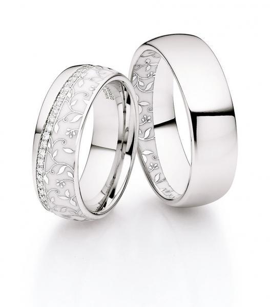 Fischer Trauringe Carbon 25 07560/070 + 24 07560/070