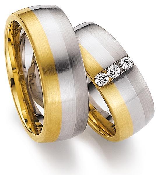 August Gerstner Trauringe Platin 4/27196/8 + 27196/8