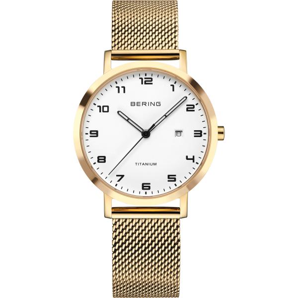 Bering Damenuhr Titanium 18634-334