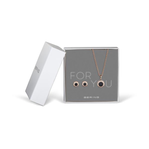 Bering  Anhänger-Ohrringe Set 45cm 427-707-Black