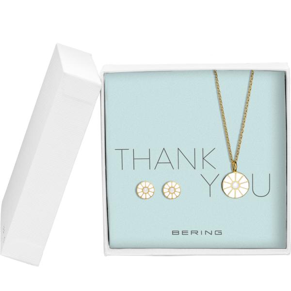 Bering  Anhänger-Ohrringe Set 45cm 433-717-Gold