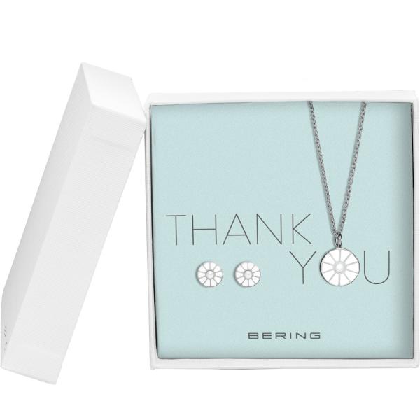 Bering  Anhänger-Ohrringe Set 45cm 433-717-Silver