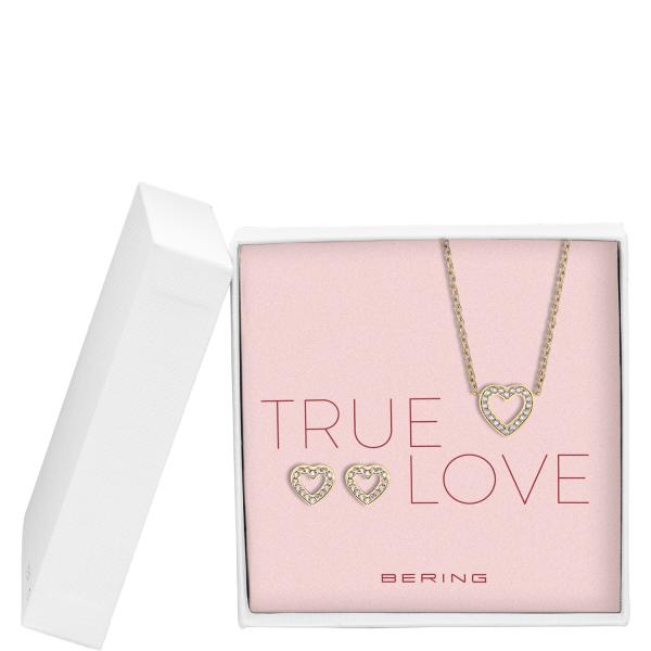 Bering  Anhänger-Ohrringe Set 45cm 438-741-Gold