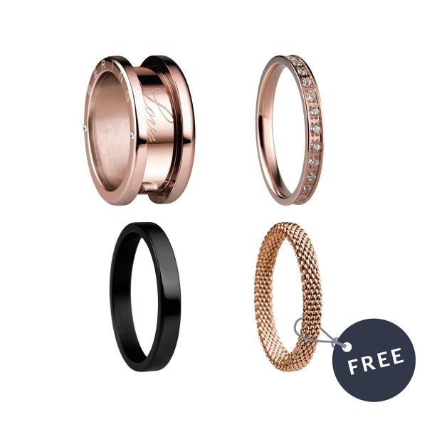 Bering  Detachable Ring Symphony-Set-ArcticNights