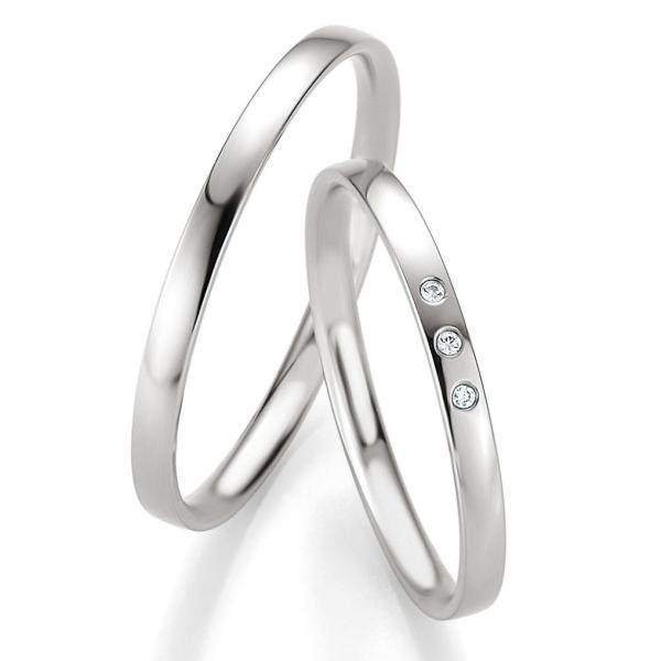 Breuning Trauringe Klassisch 48/04307 + 48/04308