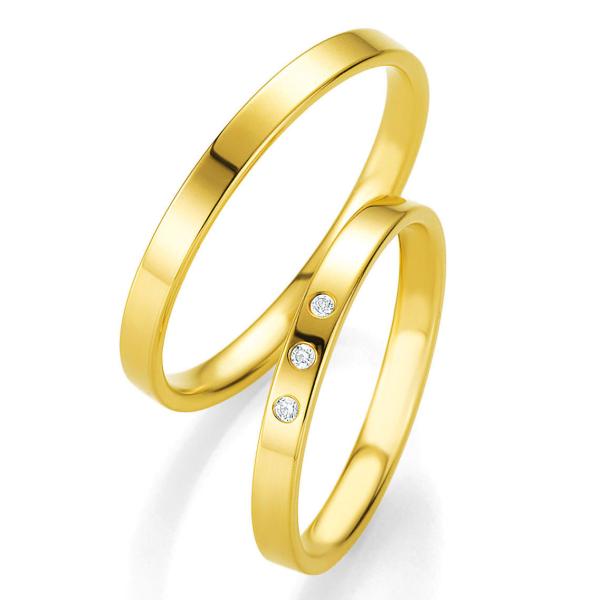 Breuning Trauringe Klassisch 48/04313 + 48/04314