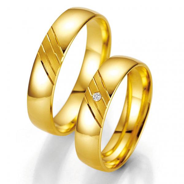 Breuning Trauringe Günstig DR 070150 / HR 070160