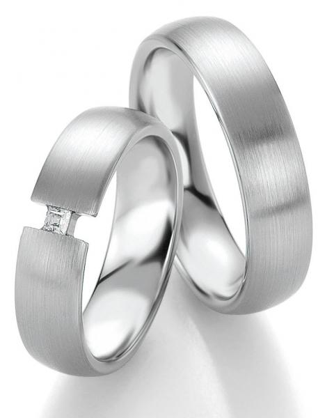 Breuning Trauringe Platin DR 090520 / HR 090530